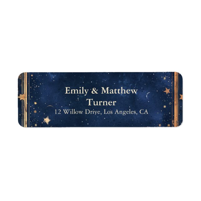 Starry Night Romance Mariage (Devant)