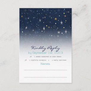 Starry Night RSVP Card
