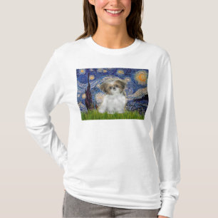 Starry Night - Shih Tzu Puppy T-Shirt