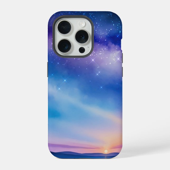Starry Night Sky iPhone Case (Back)