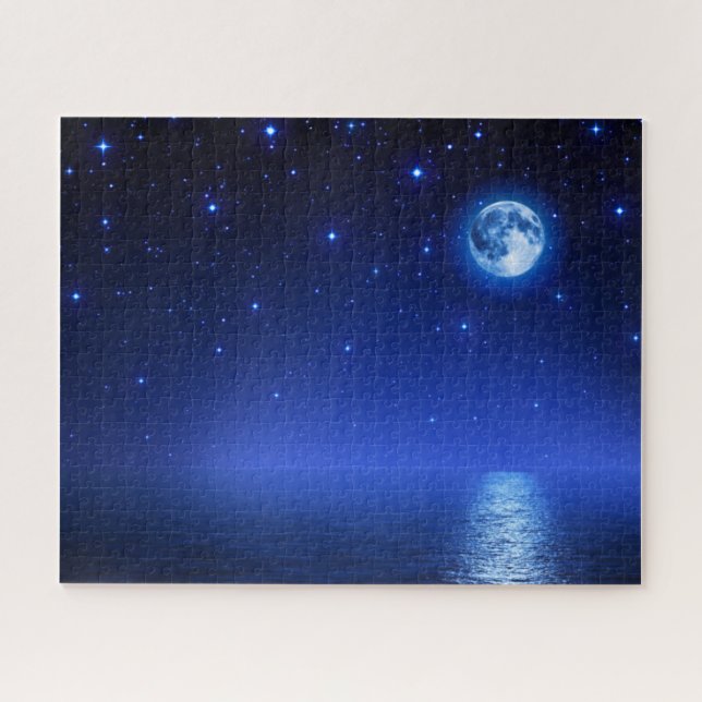 Starry night sky puzzle (Horizontal)