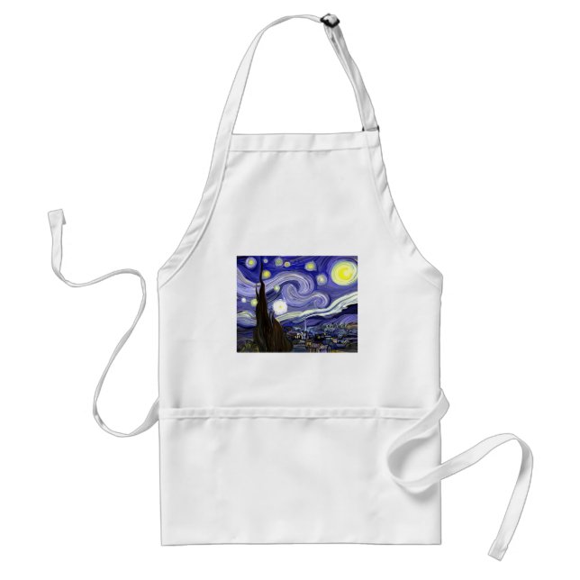 Starry Night Standard Apron (Front)