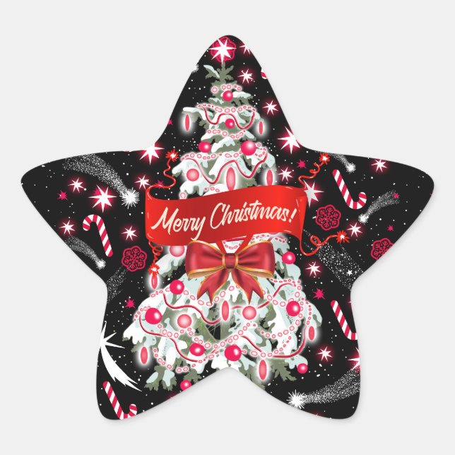 Starry Night Star Sticker (Front)