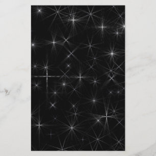 Starry night stationery