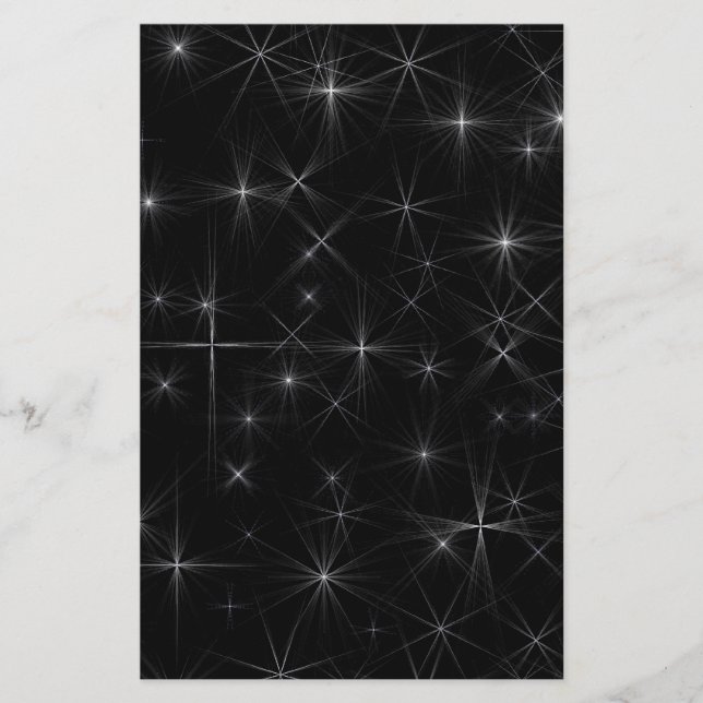 Starry night stationery (Front)