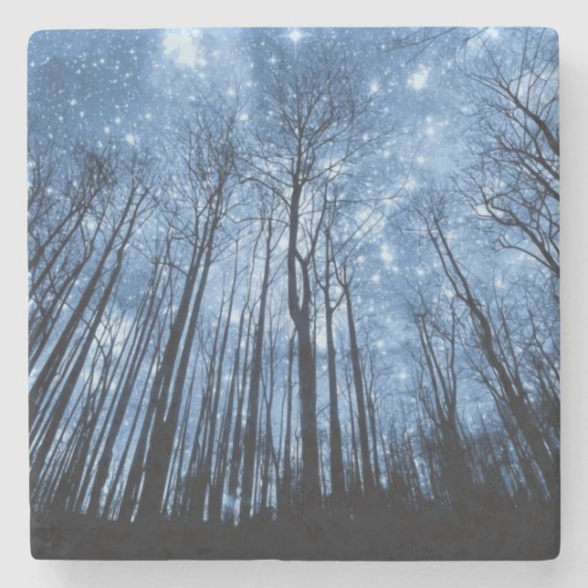 Starry Night Stone Coaster (Front)