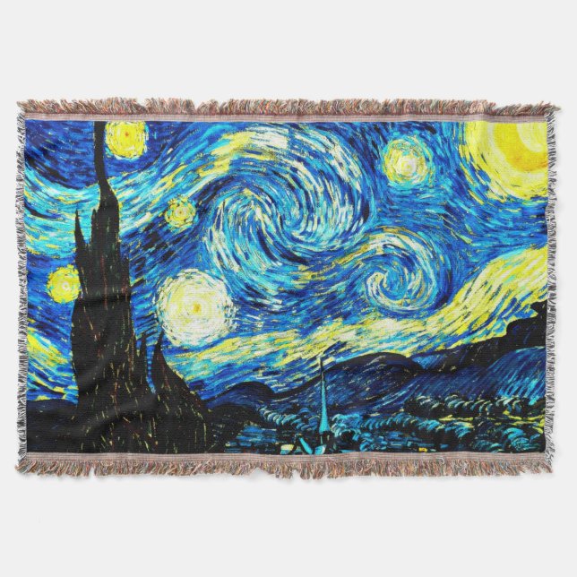 Starry Night, Throw Blanket (Front)