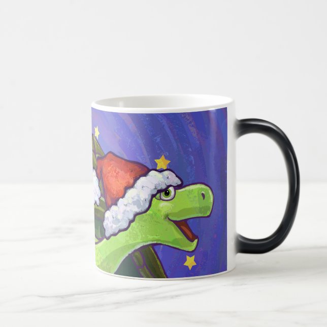 Starry Night Tortoise Christmas Magic Mug (Right)