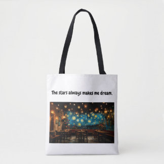 Starry Night Tote Bag