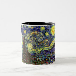 Starry Night Two-Tone Coffee Mug