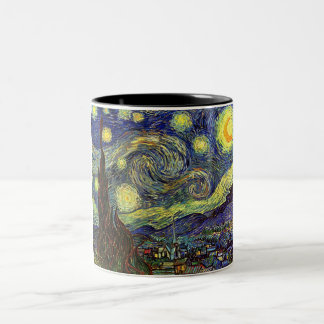 Starry Night Two-Tone Coffee Mug