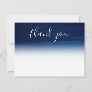 Starry Night Under the Stars Carte de remerciement