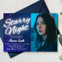 Starry Night - Under the Stars Invitation