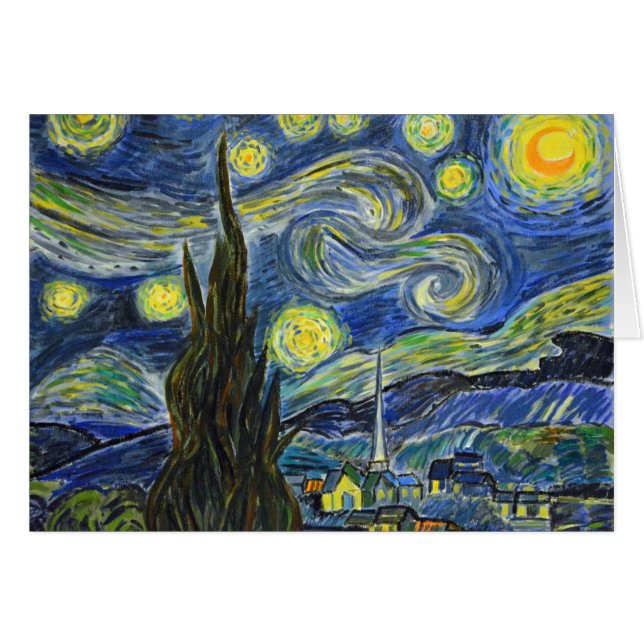 Starry Night Van Gogh (Devant horizontal)