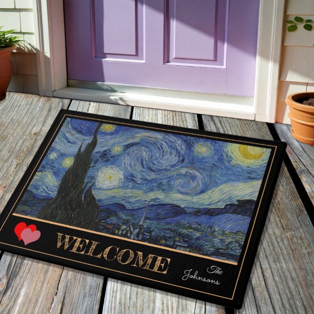 Starry Night & Van Gogh /famous vintage house mats (Creator Uploaded)