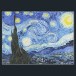 Starry Night Van Gogh Impressionism Tissue Paper<br><div class="desc">Gorgeous French  Impressionism    vintage fine art    painting of The Starry Night,  by Vincent Van Gogh,       is on this   Tissue Paper.  Image is public domain due to expired copyright.</div>