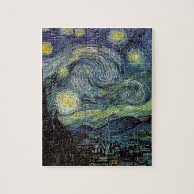 Starry Night - van Gogh Jigsaw Puzzle (Vertical)