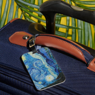 Starry Night, Van Gogh Luggage Tag