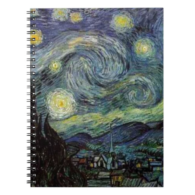 Starry Night - van Gogh Notebook (Front)