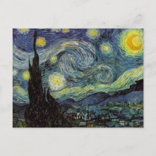 Starry Night - van Gogh Postcard