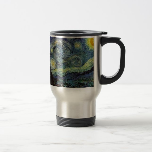 Starry Night - van Gogh Travel Mug (Right)
