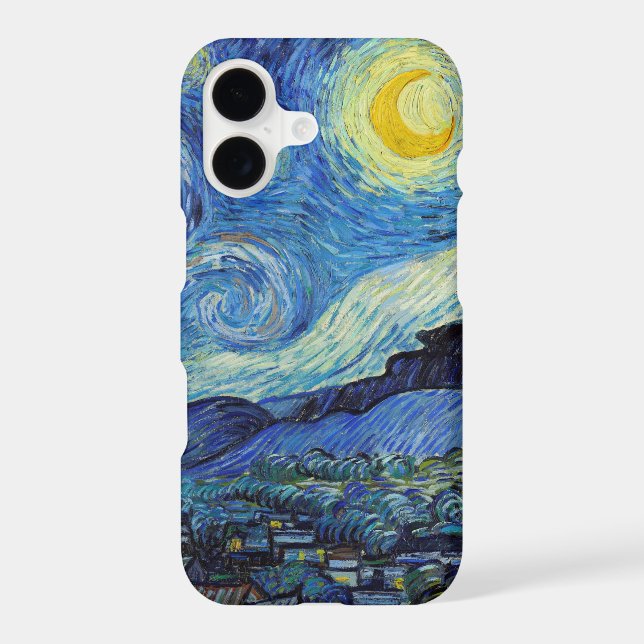 Starry Night, Vincent van Gogh (Back)