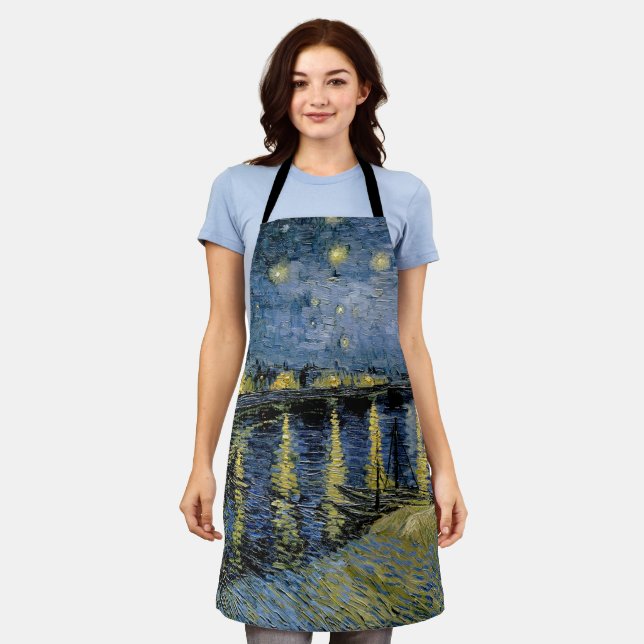  Starry Night  Vincent  van Gogh    Apron (Worn)