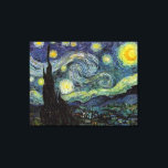 Starry Night, Vincent van Gogh Canvas Print<br><div class="desc">Starry Night,  Vincent van Gogh.</div>