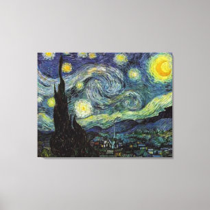Starry Night, Vincent van Gogh Canvas Print
