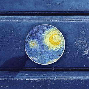 Starry Night Vincent van Gogh Ceramic Knob