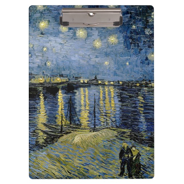  Starry Night  Vincent  van Gogh    Clipboard (Front)