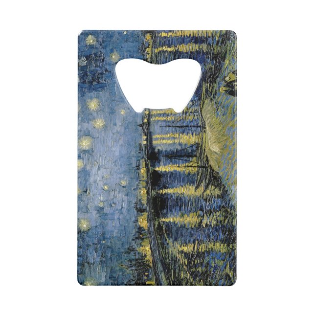  Starry Night  Vincent  van Gogh    Credit Card Bottle Opener (Front)
