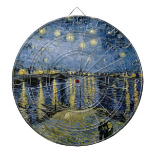 Starry Night Vincent van Gogh Dartboard