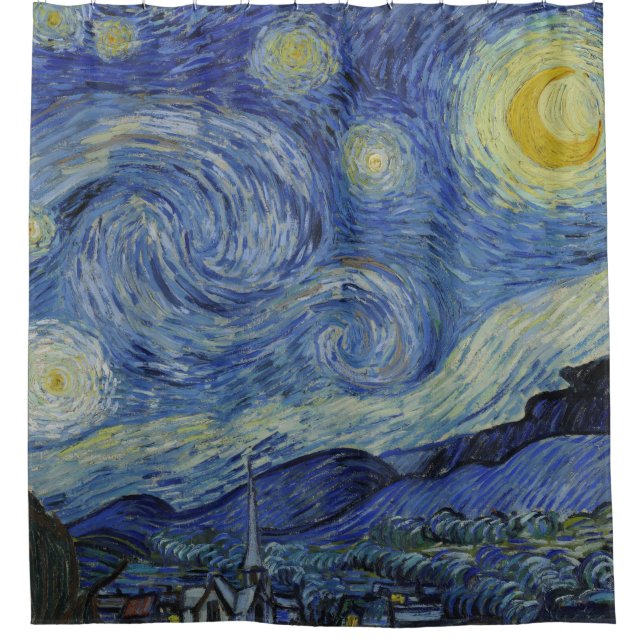 Starry Night Vincent van Gogh Fine Art Painting (Front)