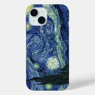 Starry Night Vincent van Gogh Fine Art Painting iPhone 15 Case