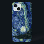 Starry Night Vincent van Gogh Fine Art Painting iPhone 15 Mini Case<br><div class="desc">Vincent van Gogh (Dutch, 1853 - 1890) Starry Night, 1889, Oil on canvas Unframed: 73 × 92 cm (28.7 × 36.2 in) This painting depicts the view from the east facing window of Van Gogh's asylum room at Saint-Rémy-de-Provence, he added an idealized village. It has been in the permanent collection...</div>