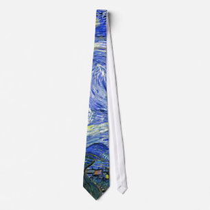 Starry Night ~ Vincent van Gogh ~ Fine Art Tie