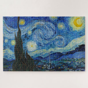 Starry Night   Vincent Van Gogh Jigsaw Puzzle