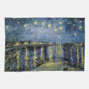 Starry Night Vincent van Gogh Kitchen Towel