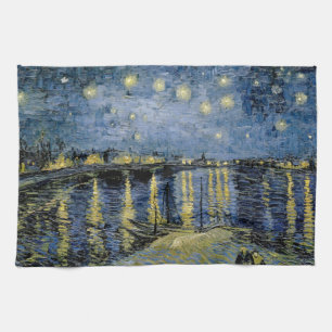 Starry Night Vincent van Gogh Kitchen Towel