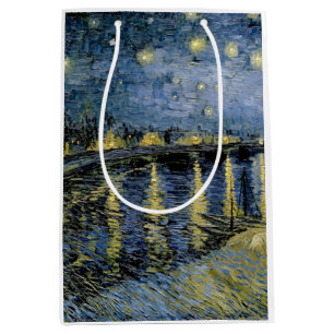 Starry Night Vincent van Gogh Medium Gift Bag
