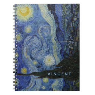 Starry Night Vincent van Gogh Notebook