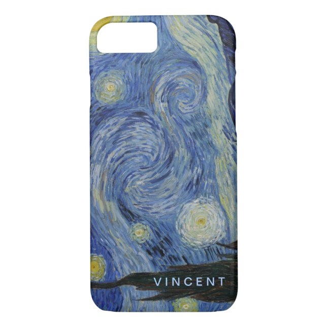 Starry Night Vincent van Gogh Personalized Case-Mate iPhone Case (Back)