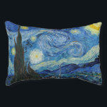 Starry Night | Vincent Van Gogh Pet Bed<br><div class="desc">Starry Night (1889) by Dutch artist Vincent Van Gogh. Original artwork is an oil on canvas depicting an energetic post-impressionist night sky in moody shades of blue and yellow. 

Use the design tools to add custom text or personalize the image.</div>