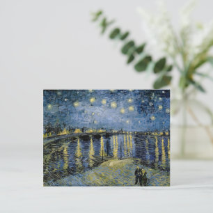  Starry Night  Vincent  van Gogh   Postcard