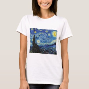 Starry Night, Vincent van Gogh T-Shirt
