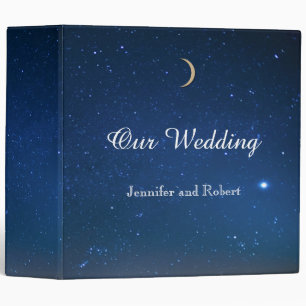Starry Night Wedding Binder