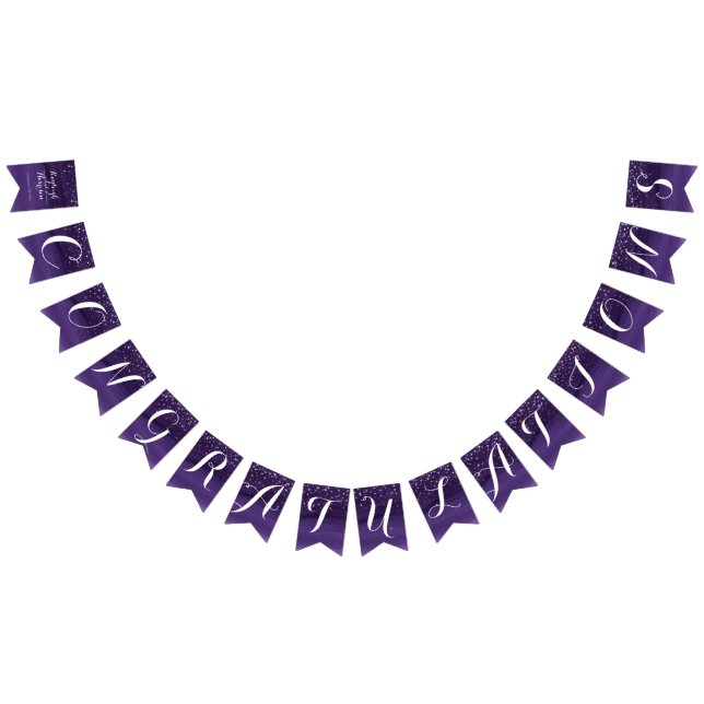 Starry night wedding congratulations bunting bunting flags (All)