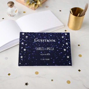Starry Night Wedding Guestbook