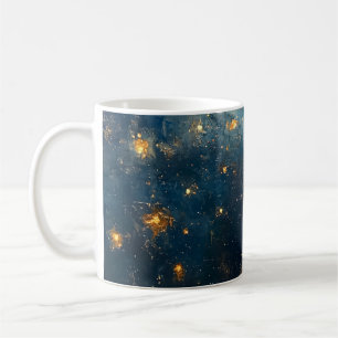Starry Night Welder - Cosmic Welding Art Coffee Mug